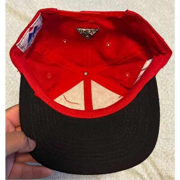 Wisconsin Badgers Football Apex One Snapback Hat Cap Vintage 90’s - Picture 5 of 5